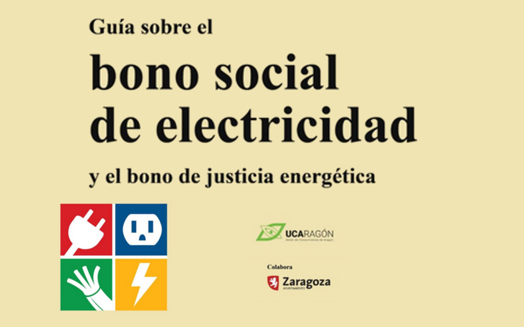 Ucaragón edita una Guía sobre el Bono Social