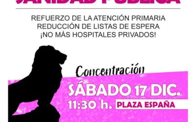 Zaragoza se levanta por la sanidad pública