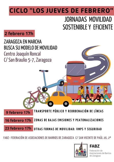 ZARAGOZA EN MARCHA BUSCA SU MODELO DE MOVILIDAD