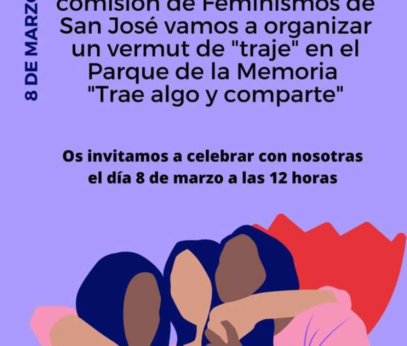 Actividades del 8 de marzo en San José