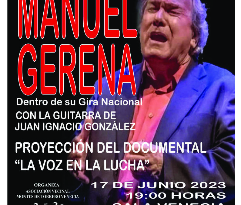 50 años AV Venecia: Encuentro con Manuel Gerena 17 de junio