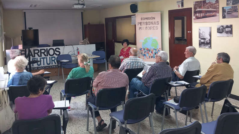 Reunión de la Comisión de Personas Mayores de junio