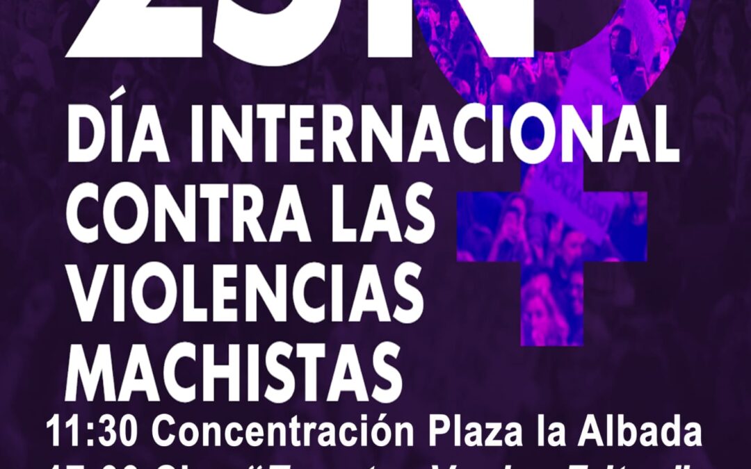 Actividades 25N 2023 en La Jota