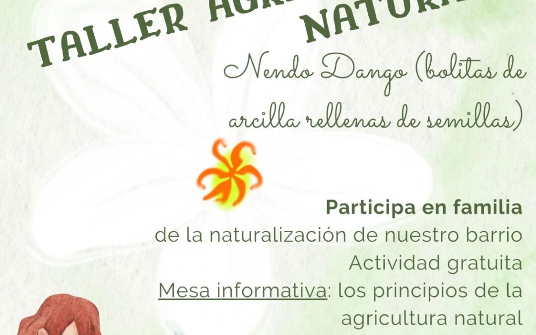 Taller de Agricultura Natural en AV Parque Goya