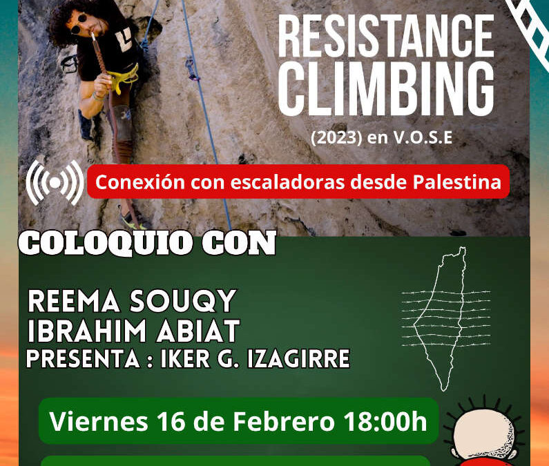 Estreno del documental «Resistence Climbing» en el Centro de Historias