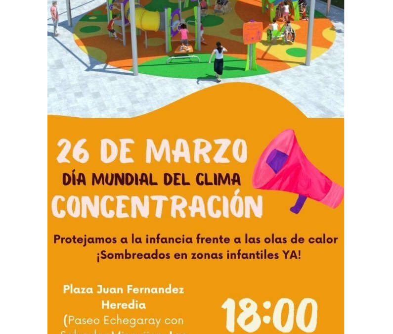 La AV Las Fuentes organiza una concentración para proteger a la infancia de las olas de calor
