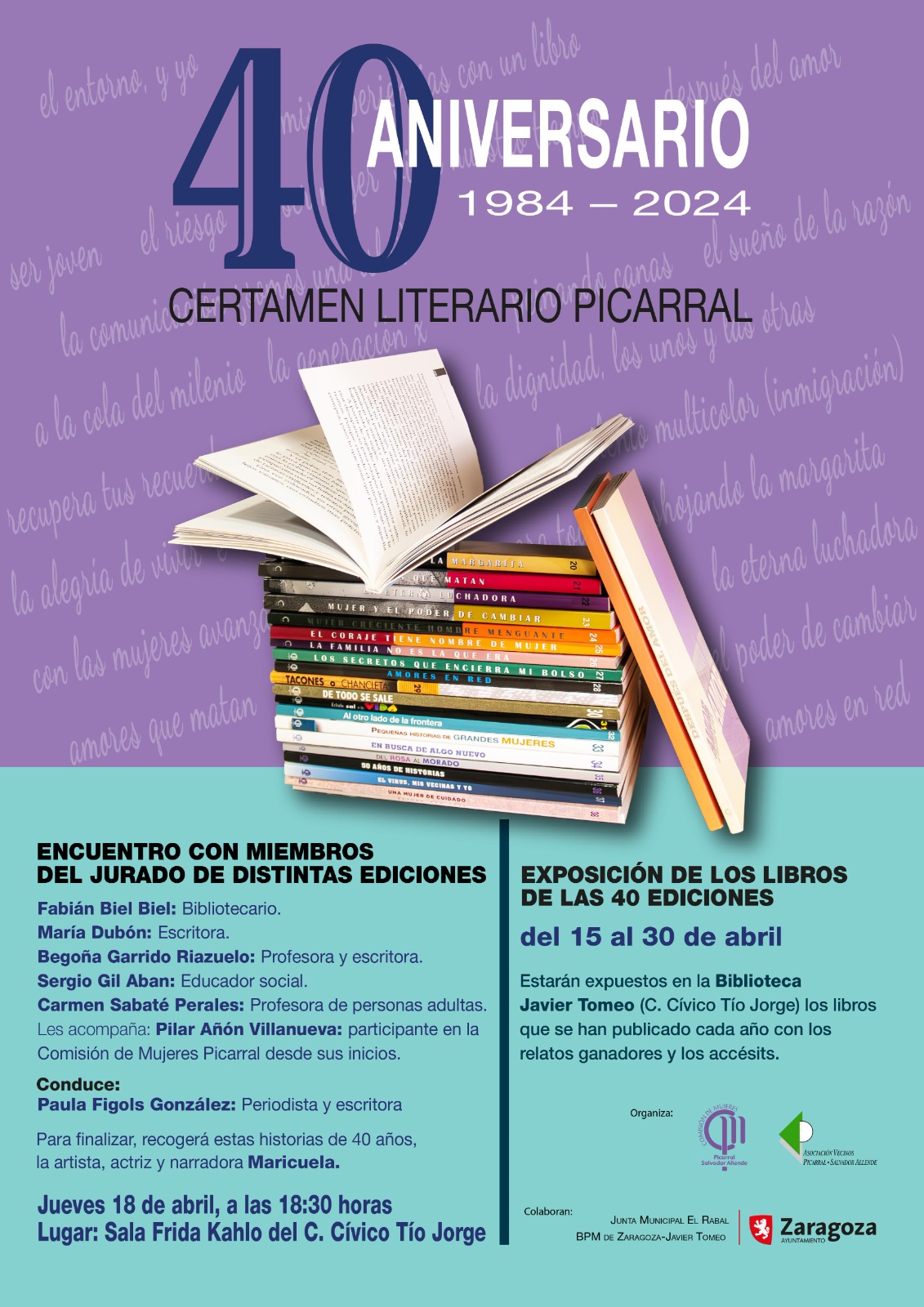40 Aniversario Certamen Literario Picarral