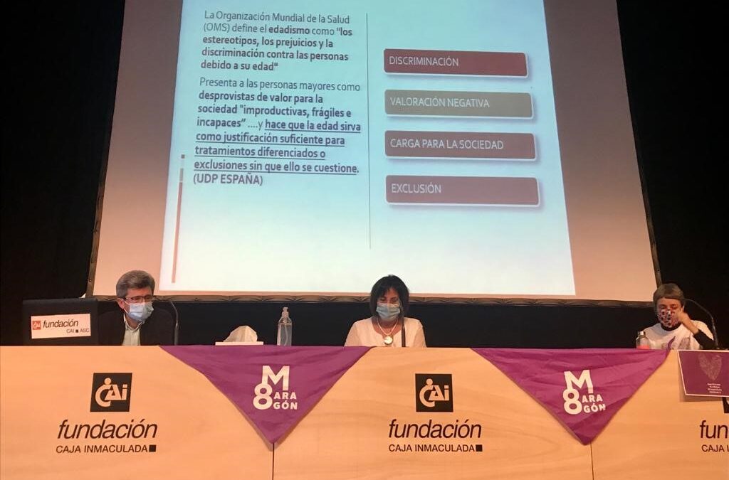 «Un cuidado digno para nuestros mayores», intervención de Mª Luisa García