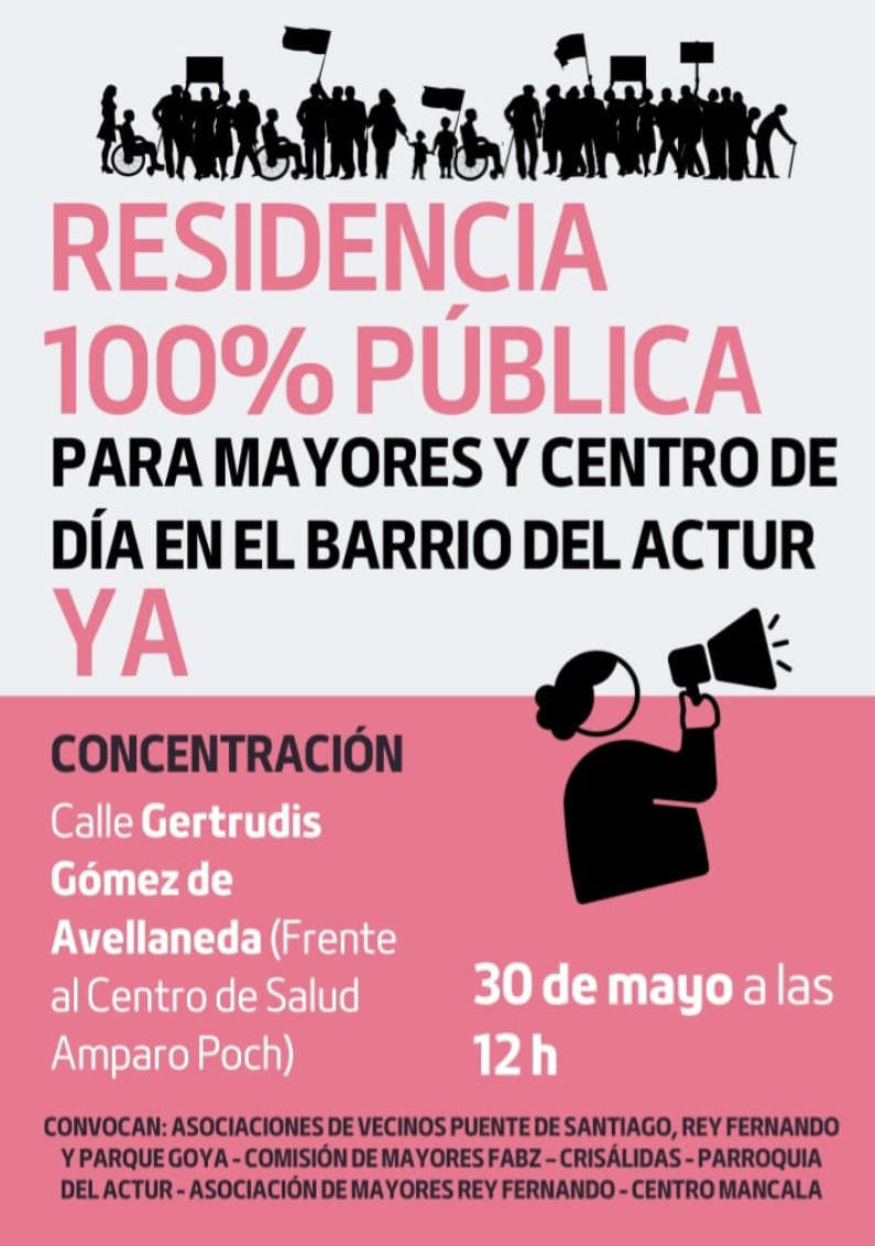 Concentración Residencia Actur MAY24