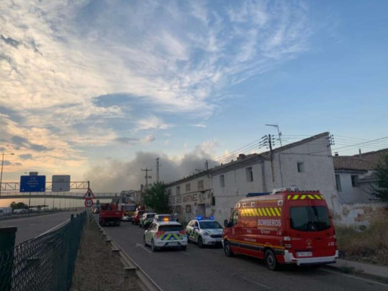 Agradecimiento a los servicios de emergencia por la intervención en el incendio de Utebo