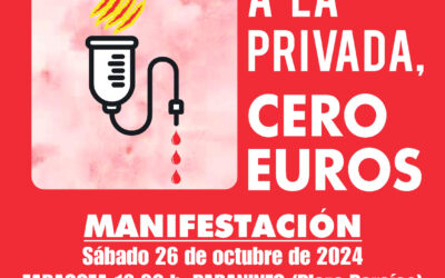 Aragón por la Sanidad Pública: A la Privada cero euros