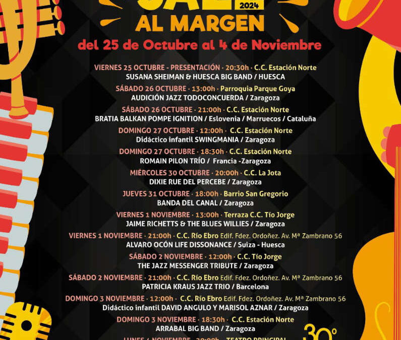 30º Festival de Jazz al Margen 2024 