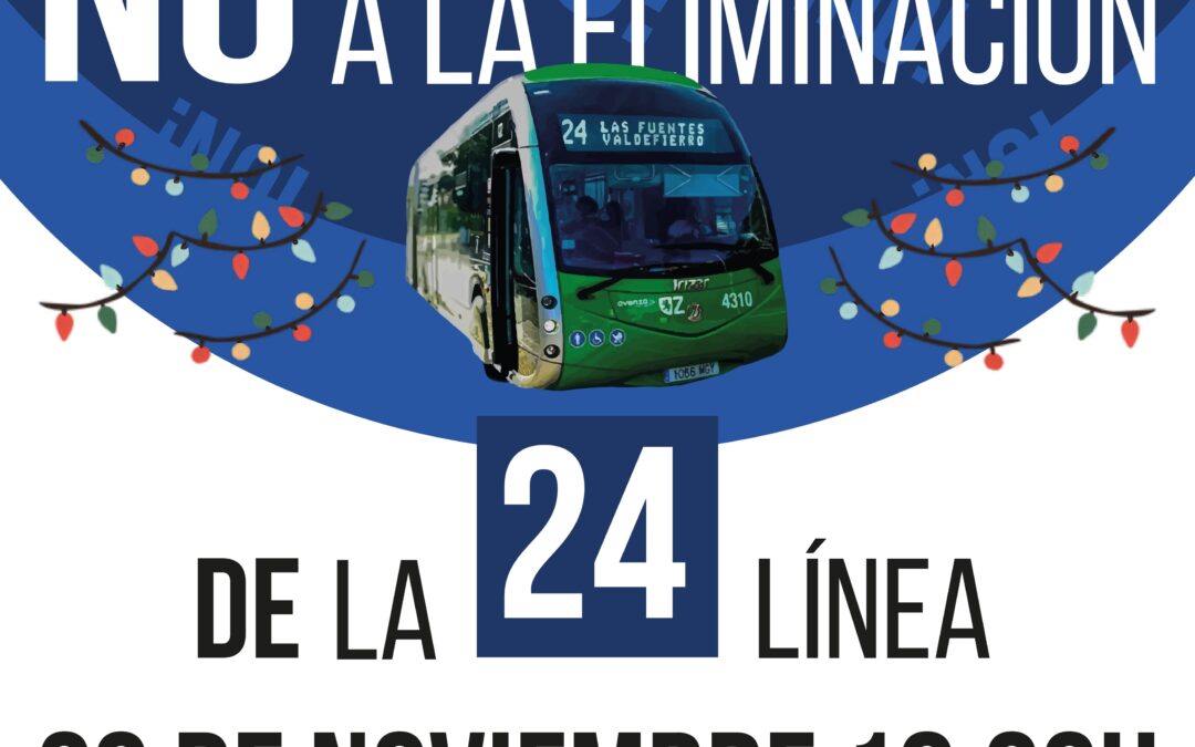 Excursión NO a la Eliminación de la Línea 24. 29 Noviembre Valdefierro