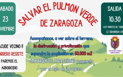 Salvar el Pulmón Verde de Zaragoza