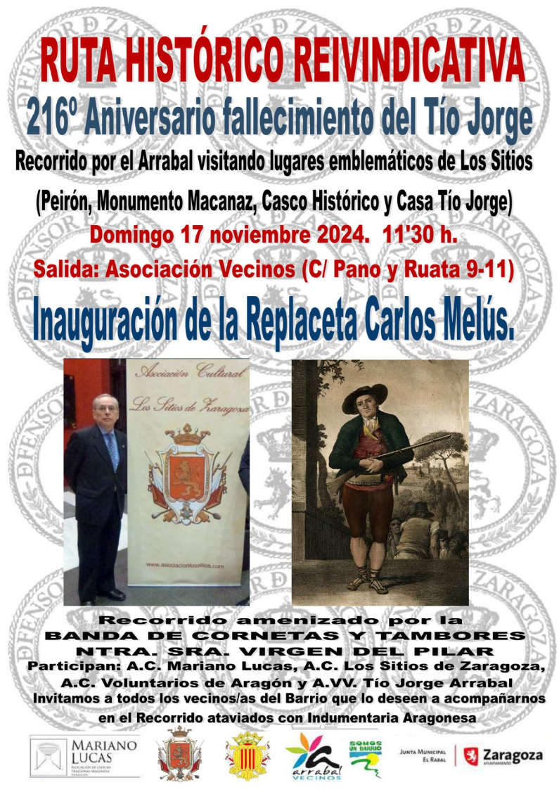 216 aniversario fallecimiento Tio Jorge