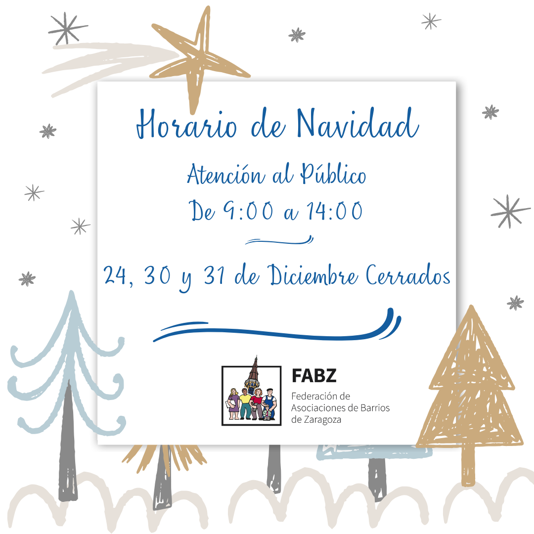 Horario de Navidad