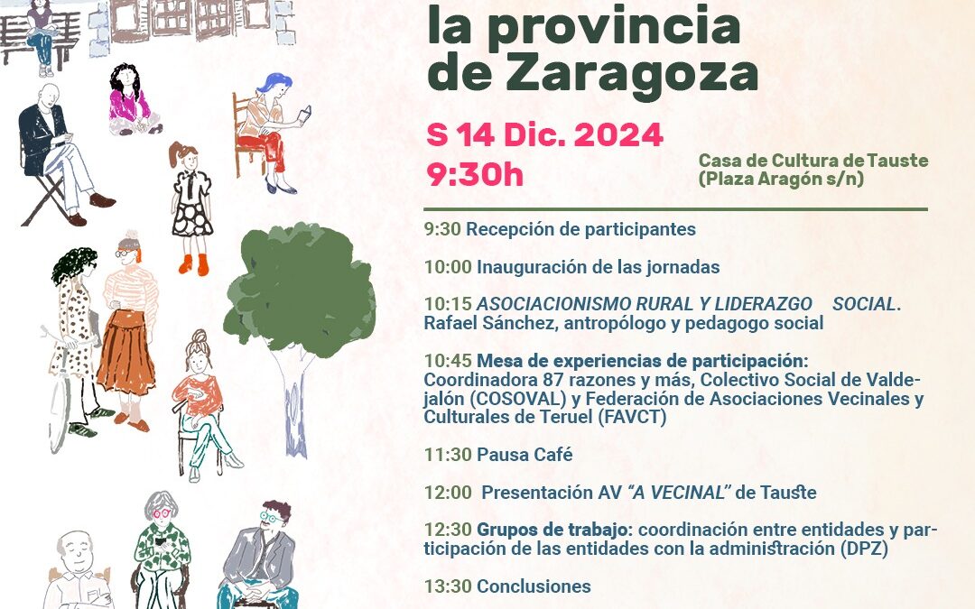 1er Encuentro de Asociaciones Vecinales de la Provincia de Zaragoza