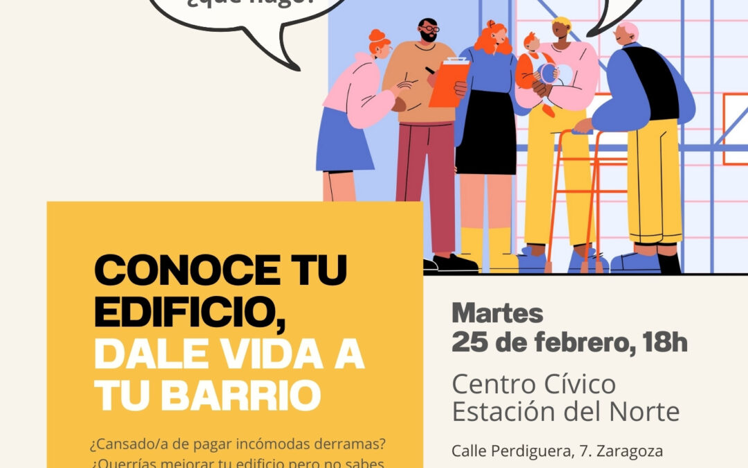 Taller RehabilitAcción Ciudadana. «Conoce tu edificio, mejora tu barrio»