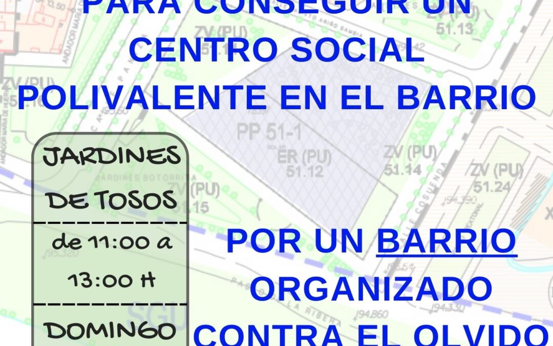 Taller de Pancartas, en el Barrio Jesús