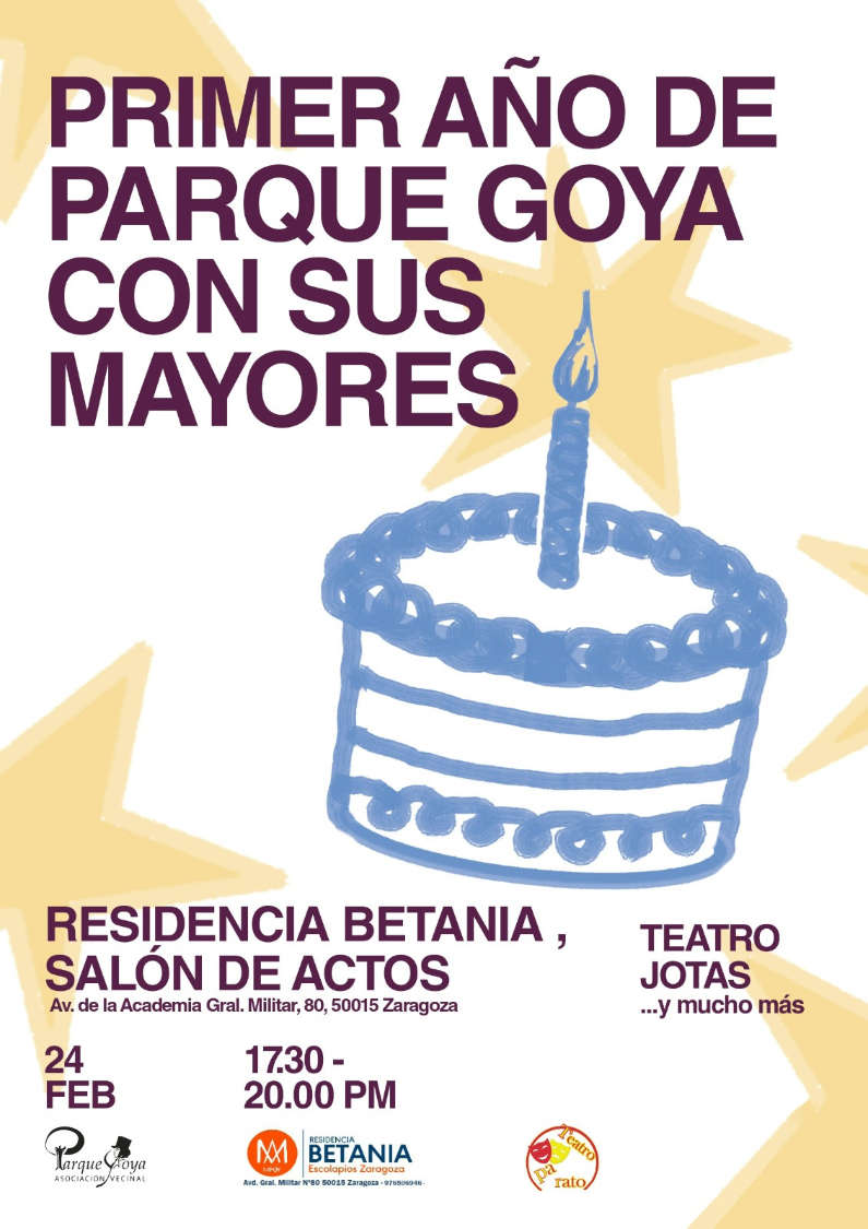 Primer año de Parque Goya con sus mayores