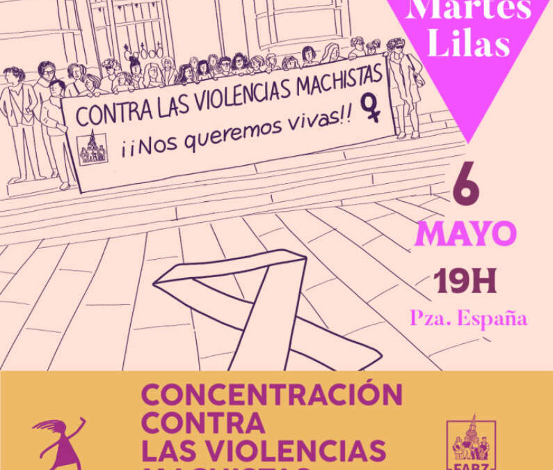 Martes Lilas Mayo 2025: Concentración contra las violencias machistas