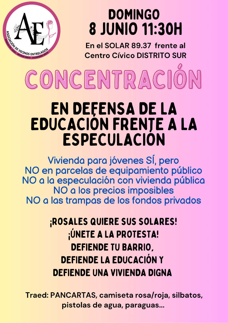 Concentración Rosales