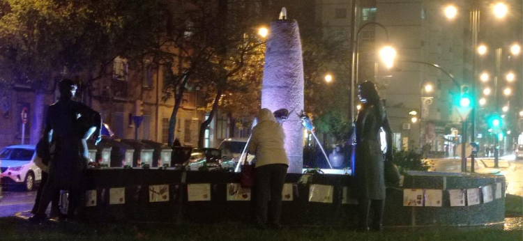 Celebración 25N en Las Fuentes