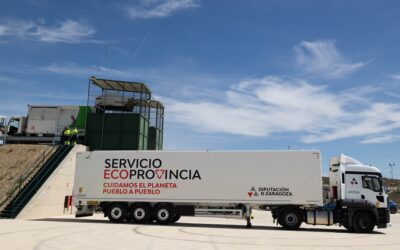 El servicio Ecoprovincia de la DPZ cumple dos años reciclando la basura en 265 municipios y más de 165.000 toneladas de residuos