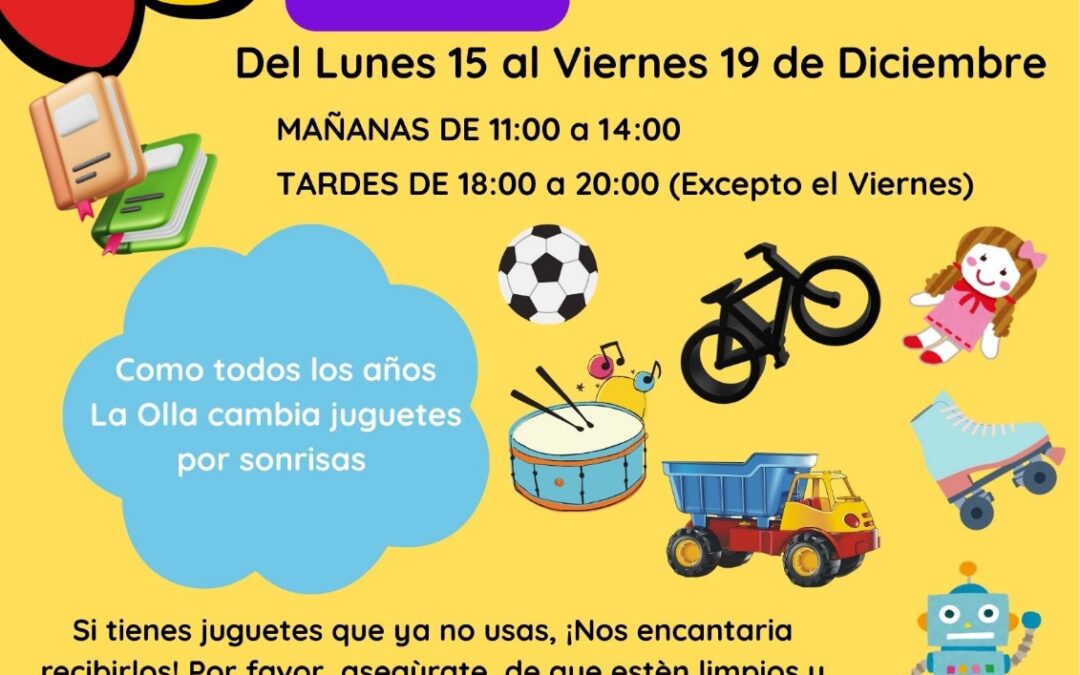 Colecta de Juguetes de la Olla Comunitaria en la FABZ