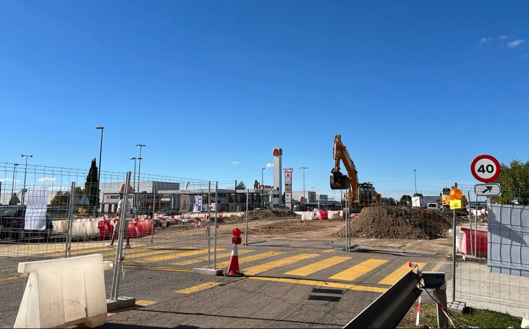 La Asociación Vecinal Utebo-Avanza reclama al Consorcio de Transportes unaparada en el entorno del Centro Comercial Alcampo de Utebo