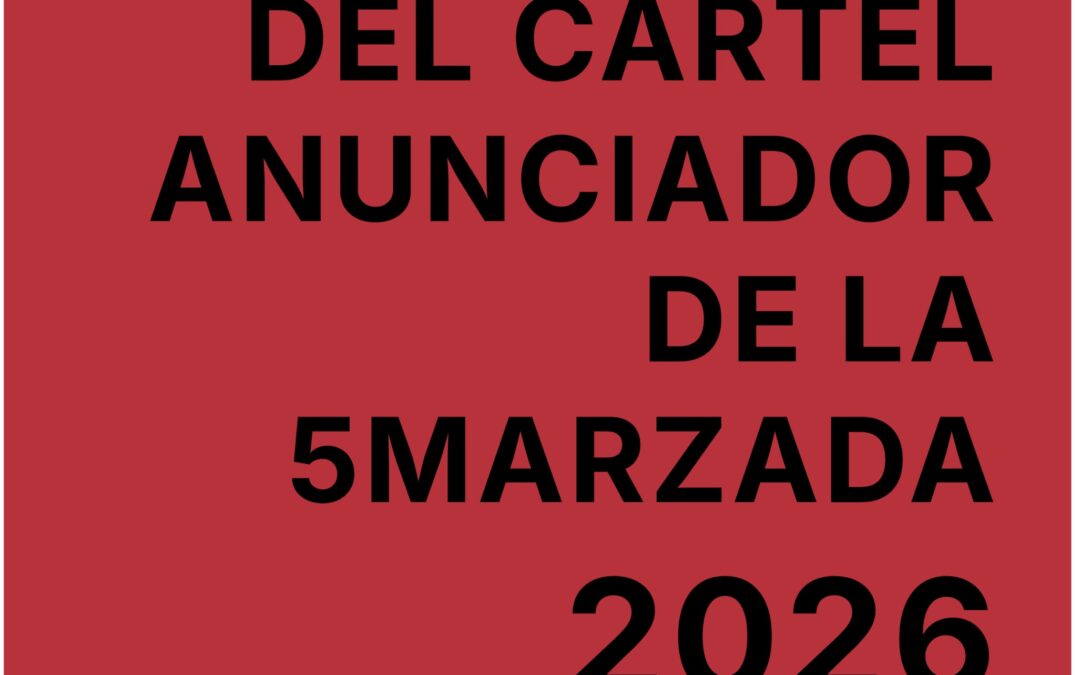 I Concurso del cartel anunciador de la Cincomarzada 2026